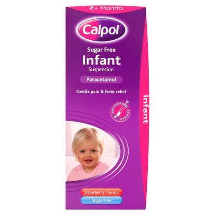 Calpol Infant Suspension Sugar Free 100ml