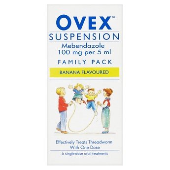 Ovex Threadworm Suspension Banana